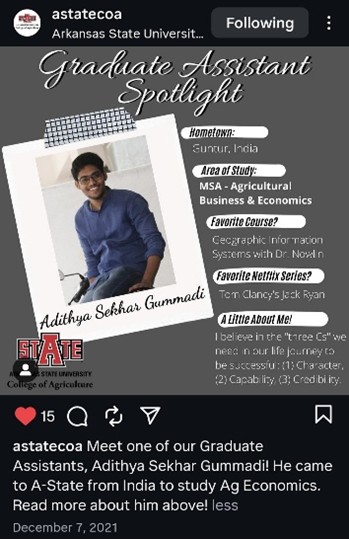 Graduate research collaboration